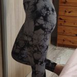 Női Leggings - Fekete Szürke photo review