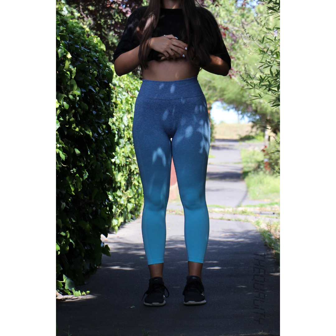 Női Leggings - Kék - Image 2